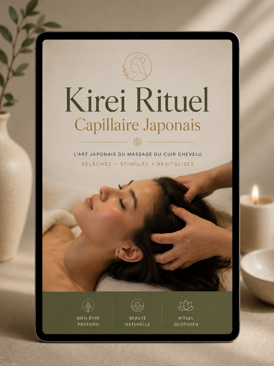 Kirei · Rituel Capillaire Japonais — contenu du programme